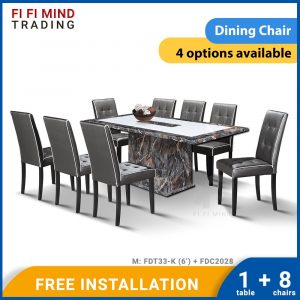 Vencherr Marble Dining Set