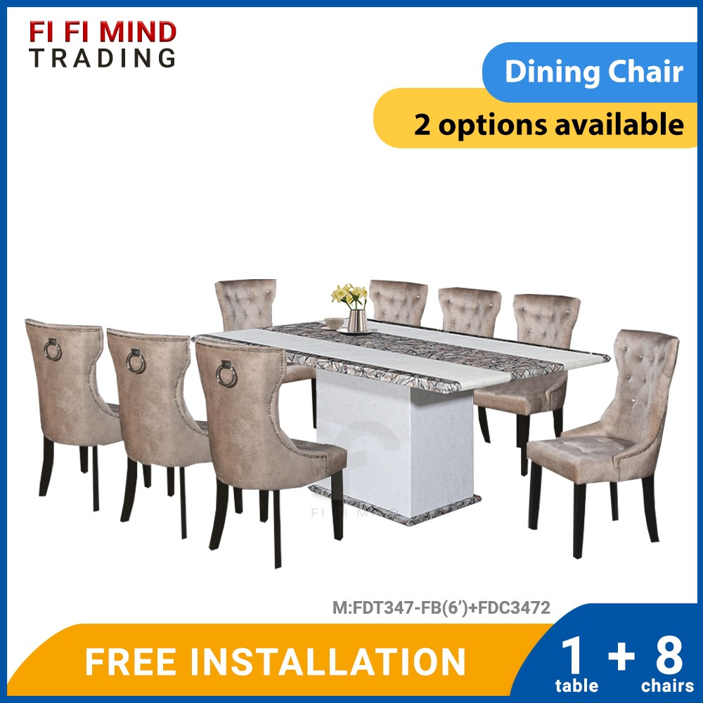 Ellinor Marble Dining Set - Image 2