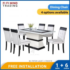 Jimmie Marble Dining Set