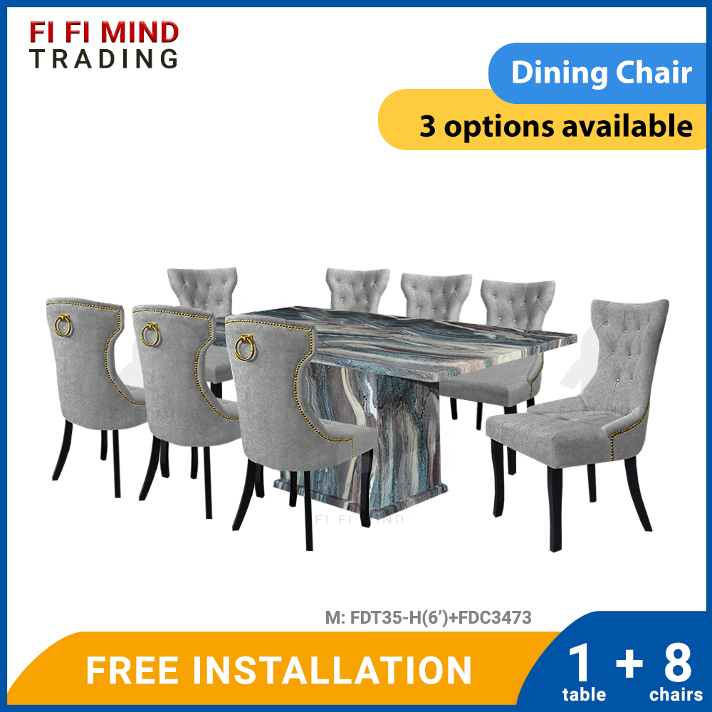 Dusica Marble Dining Set - Image 2