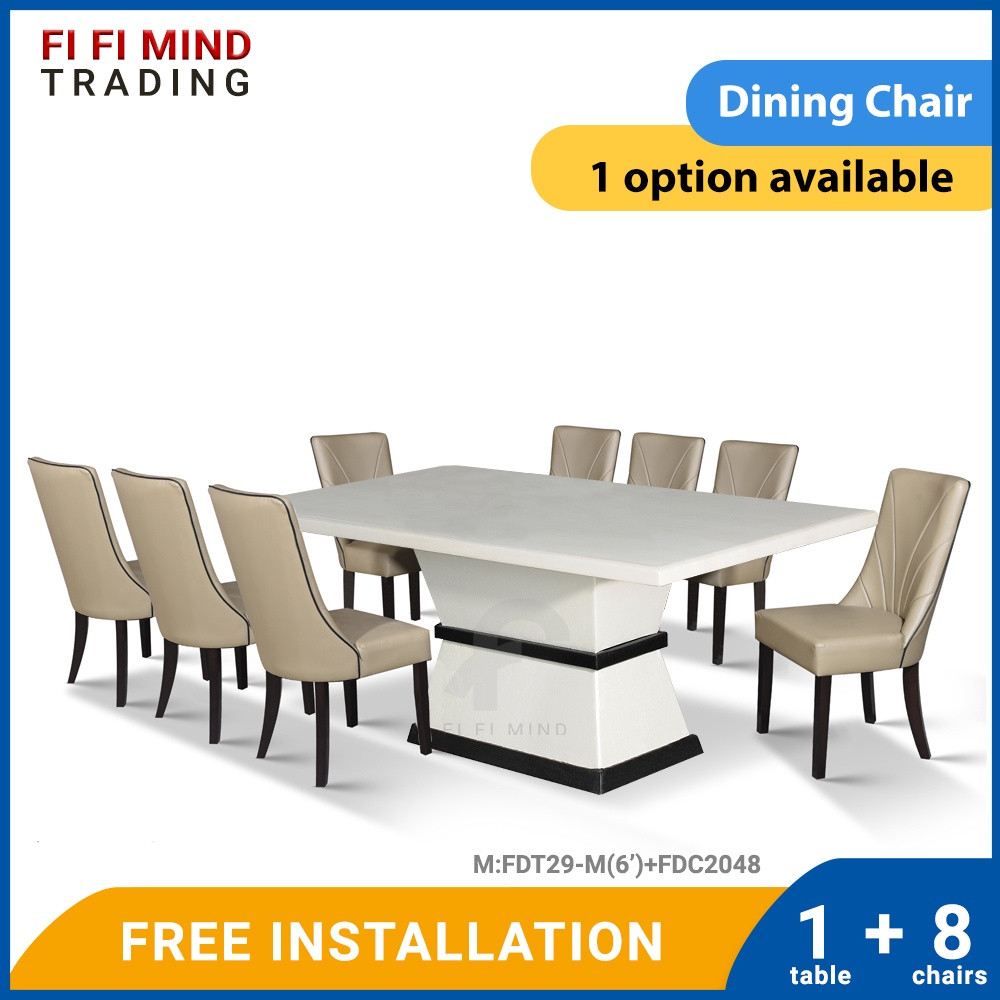 Lilianne Marble Dining Set - Image 2
