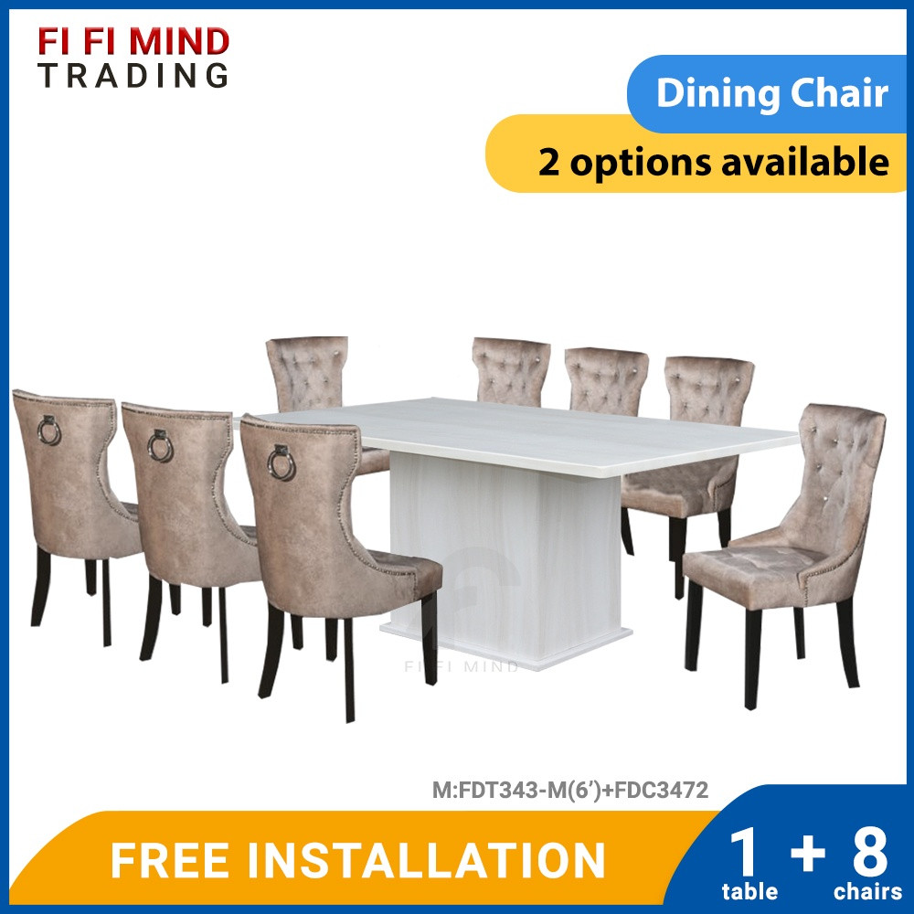 Felina Marble Dining Set - Image 2
