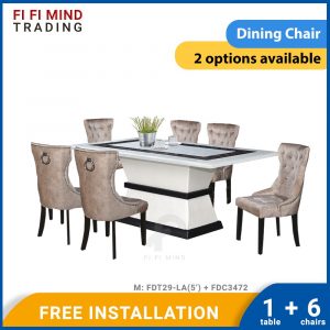 Rumborenne Marble Dining Set