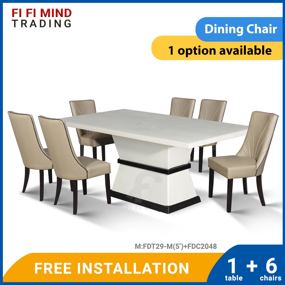 Lilianne Marble Dining Set