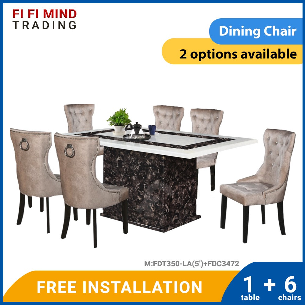 Julius Marble Dining Set