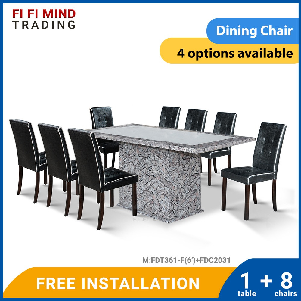 Domitius Marble Dining Set - Image 2