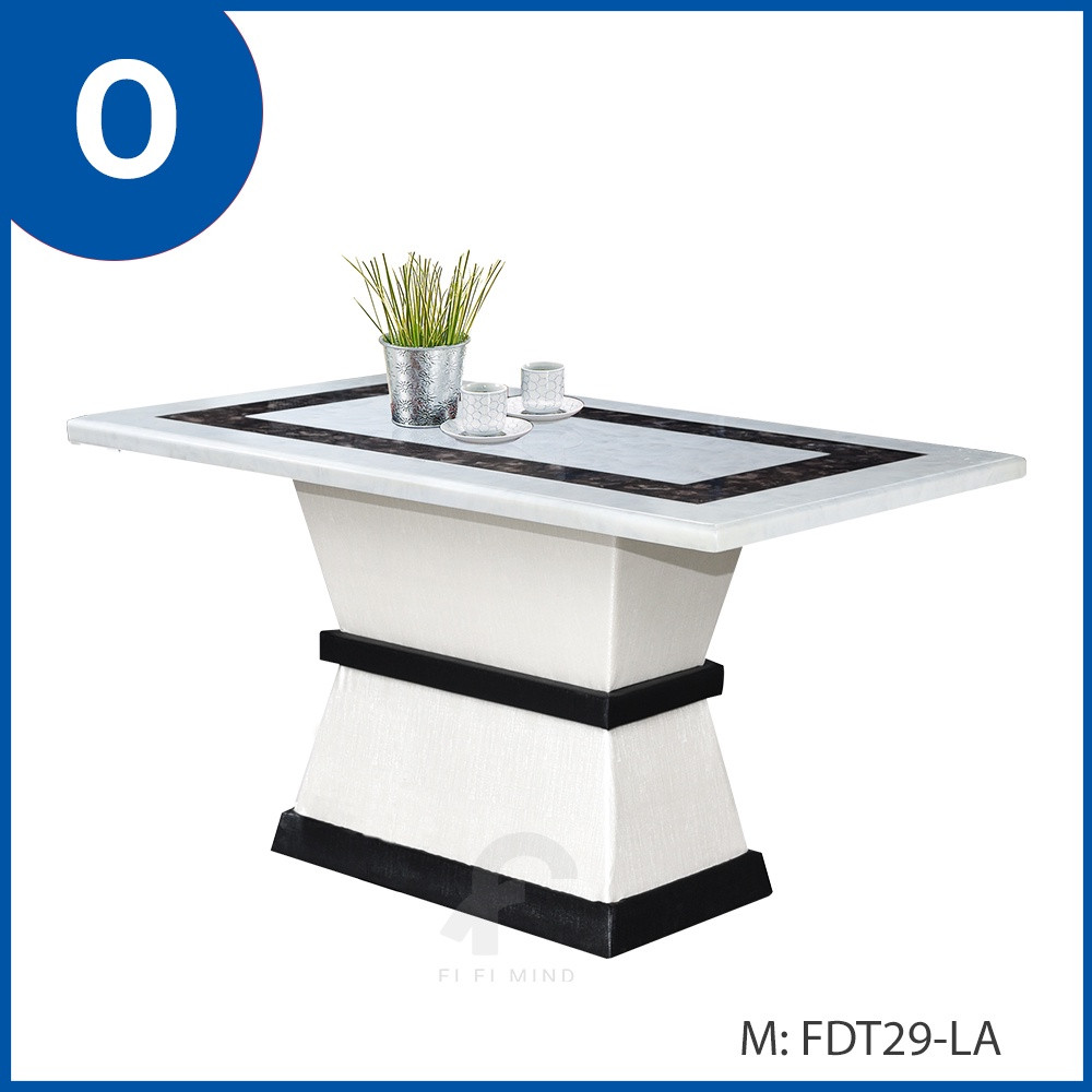 Tivere Marble Dining Table - Image 4