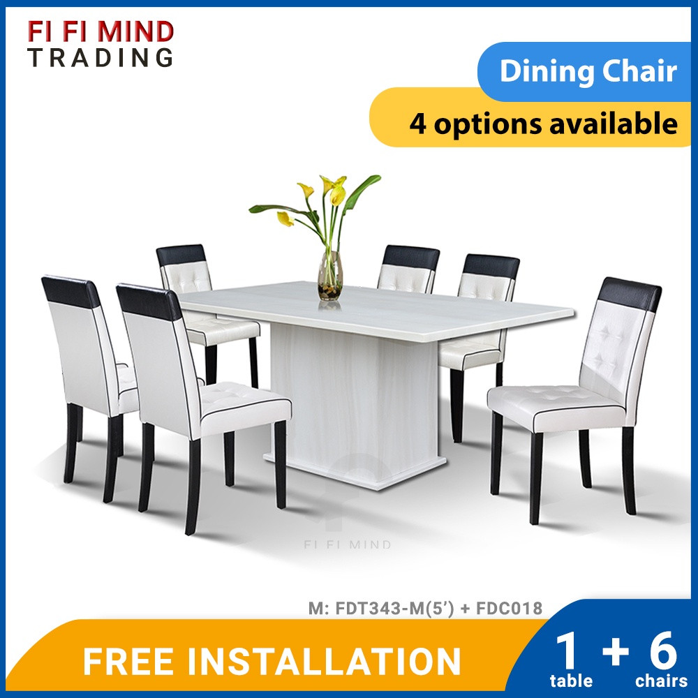 Loverrin Marble Dining Set