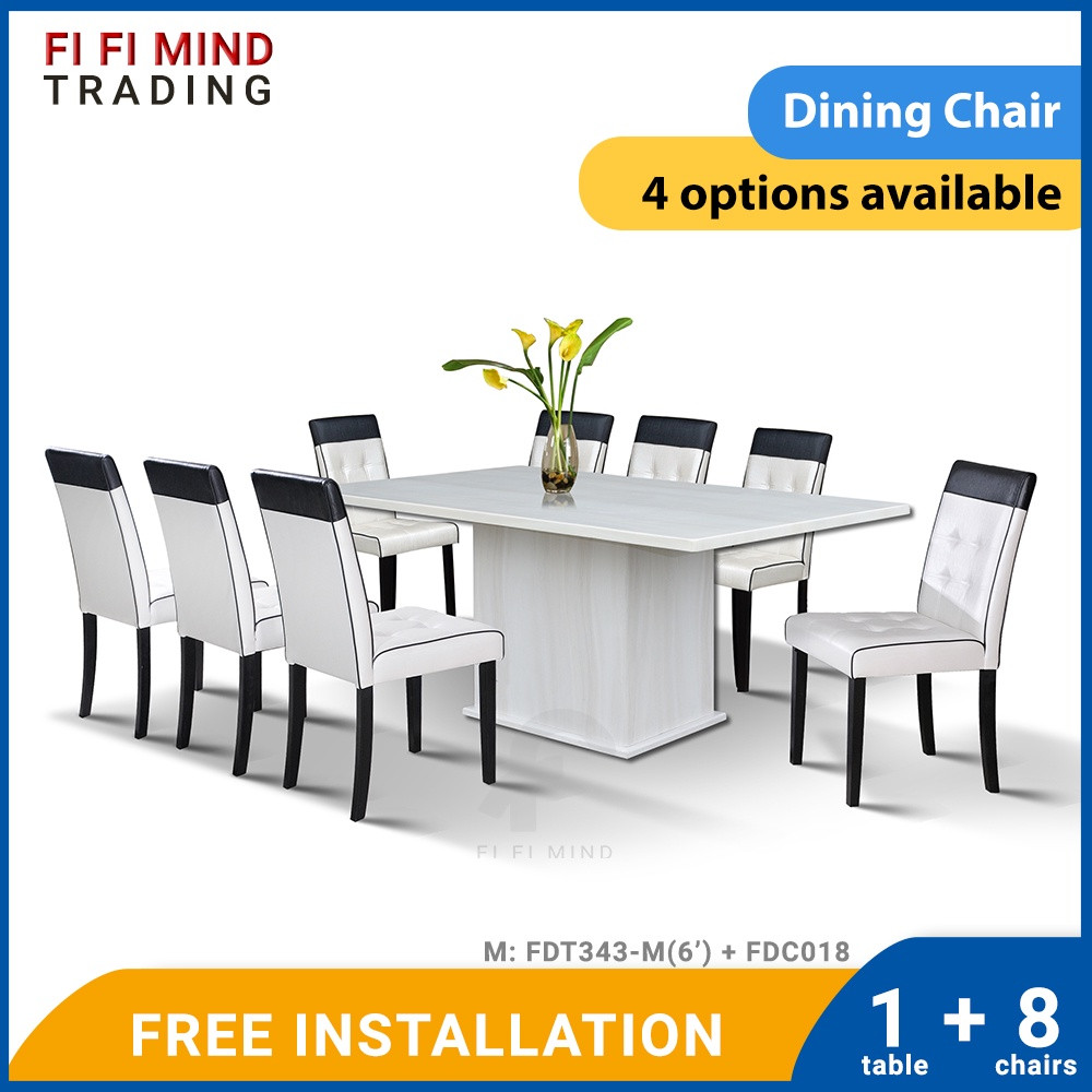 Loverrin Marble Dining Set - Image 2