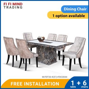 Orianne Marble Dining Set