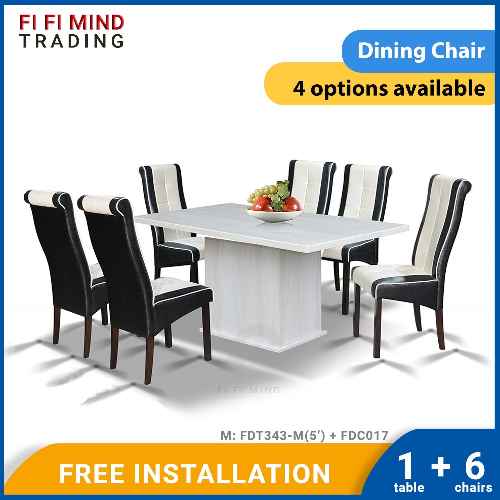 Winberk Marble Dining Set