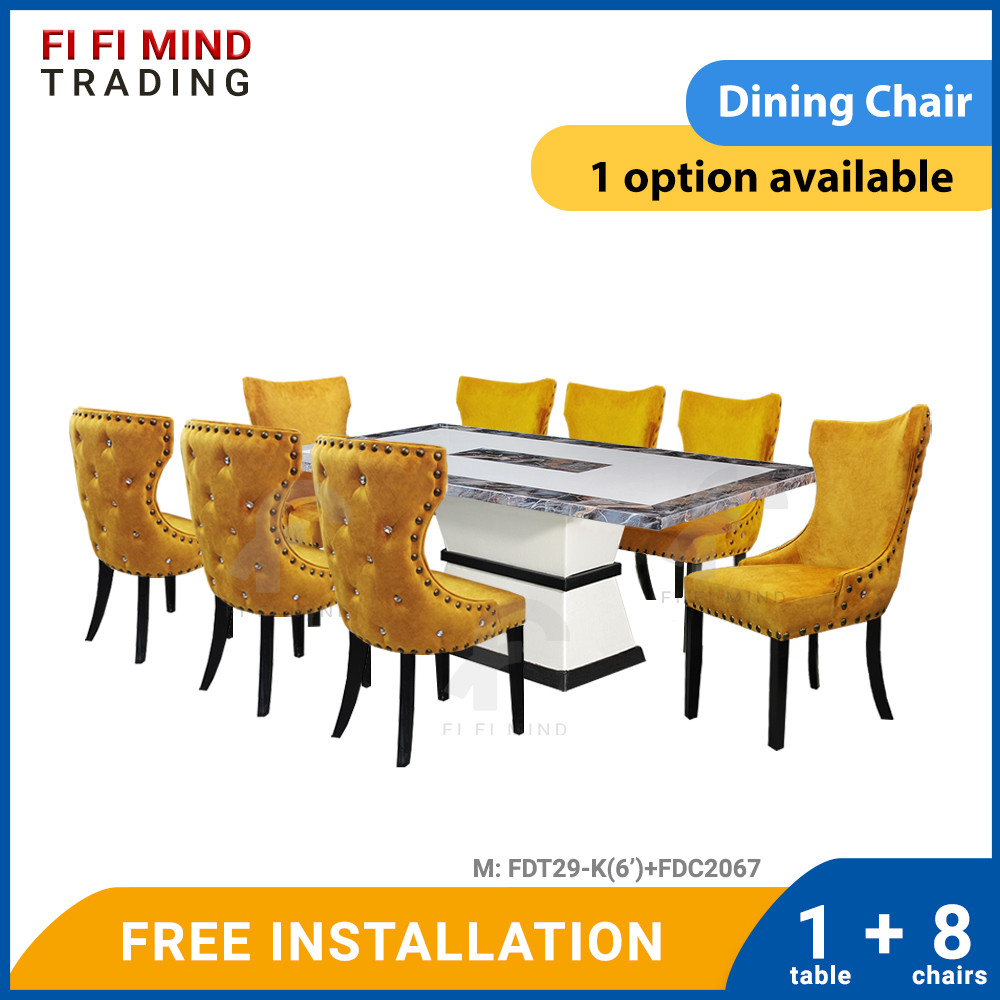 Marica Marble Dining Set - Image 2