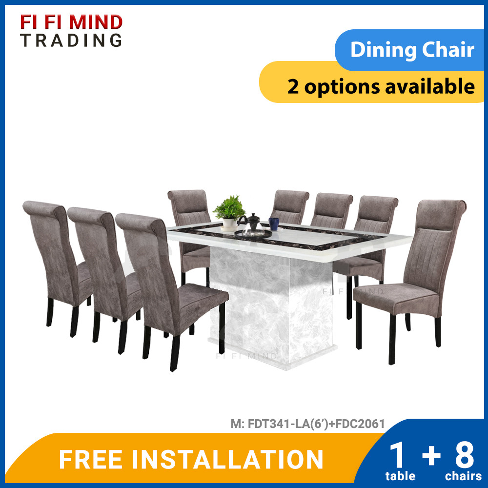 Murna Marble Dining Set - Image 4