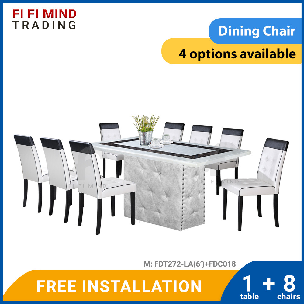 Mahesh Marble Dining Set - Image 2