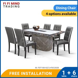 Sharleen Marble Dining Set