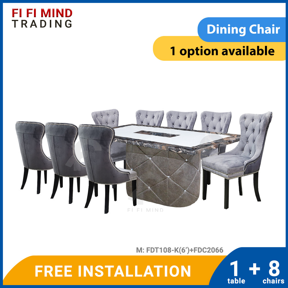 Dina Marble Dining Set - Image 2