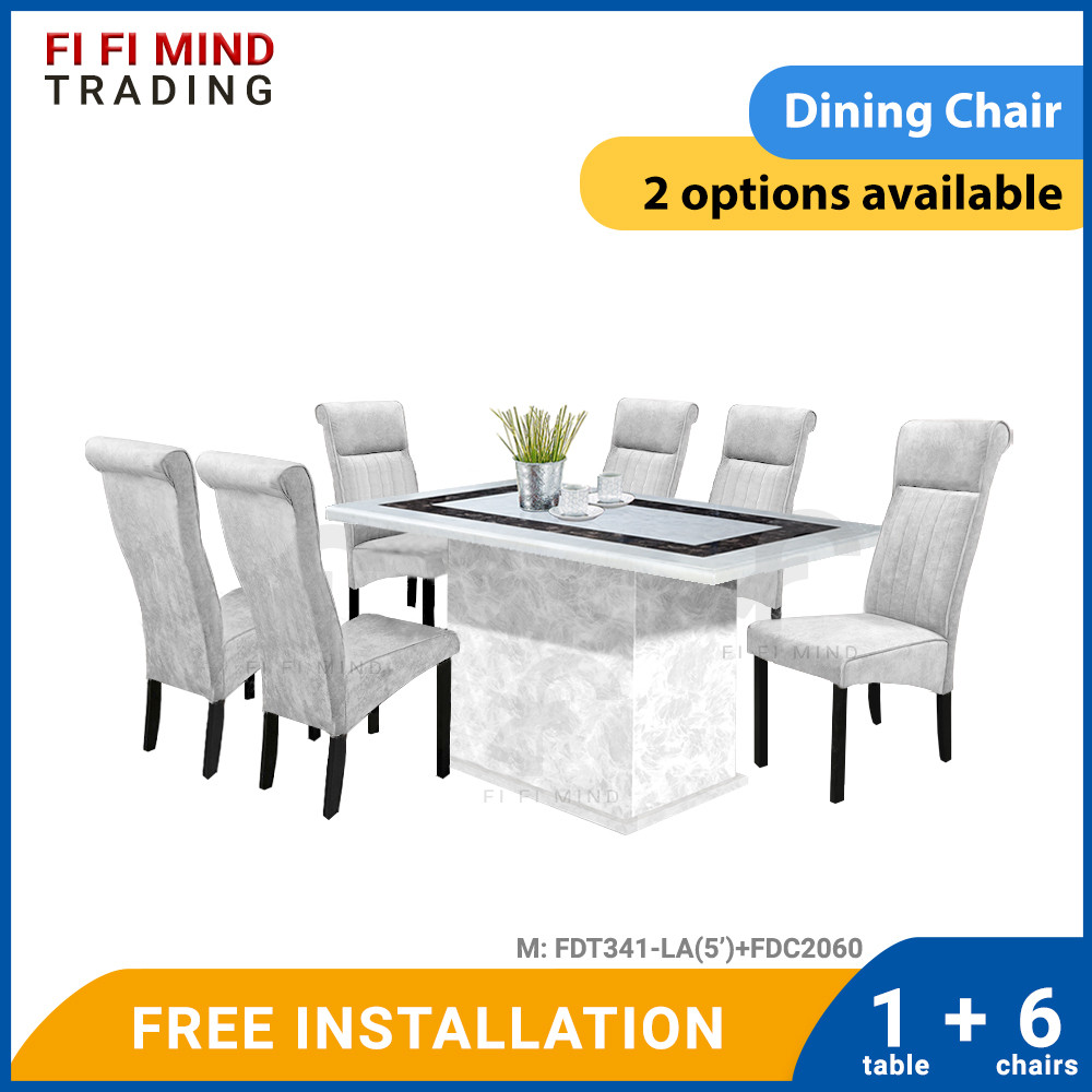 Murna Marble Dining Set