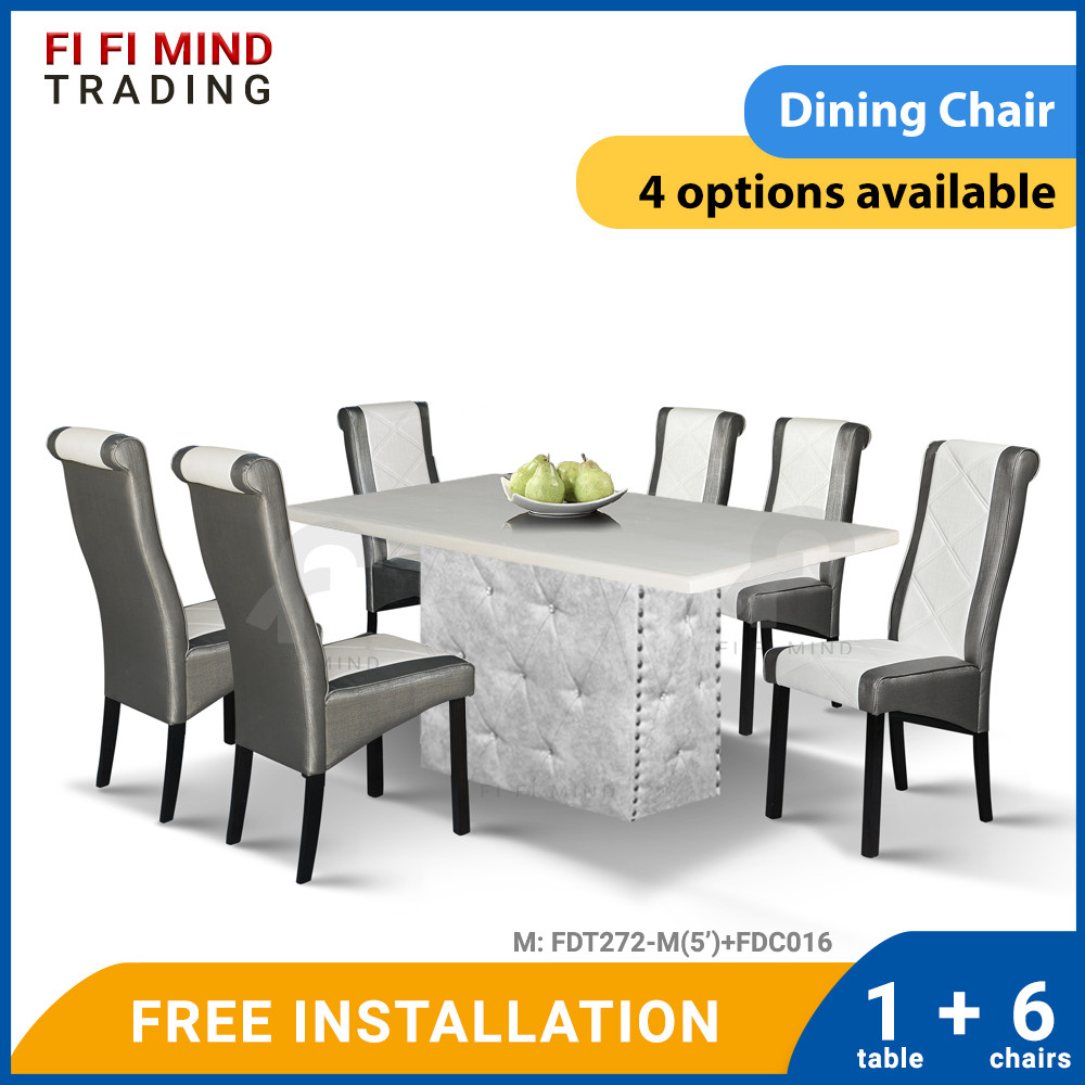 Zarina Marble Dining Set
