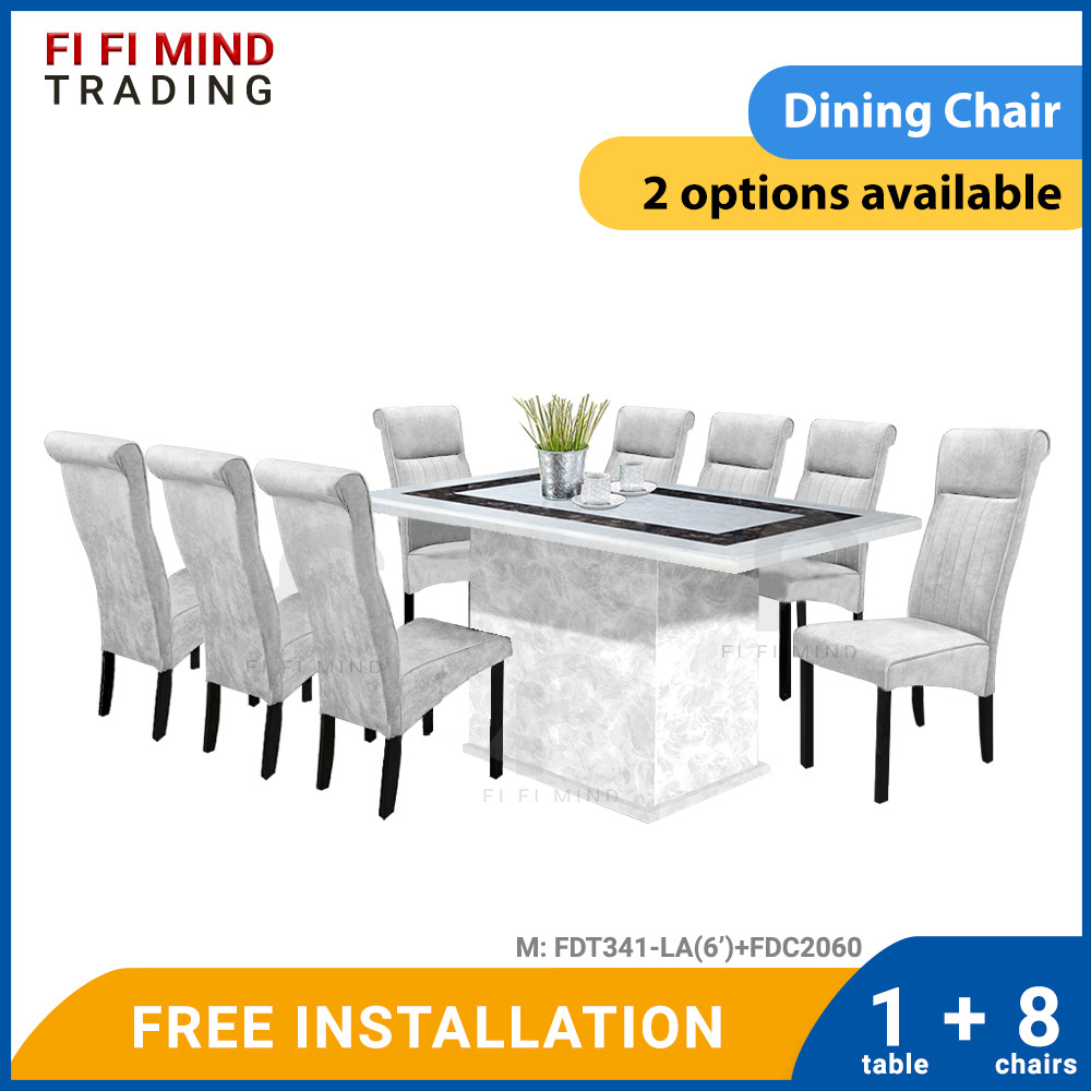 Murna Marble Dining Set - Image 2