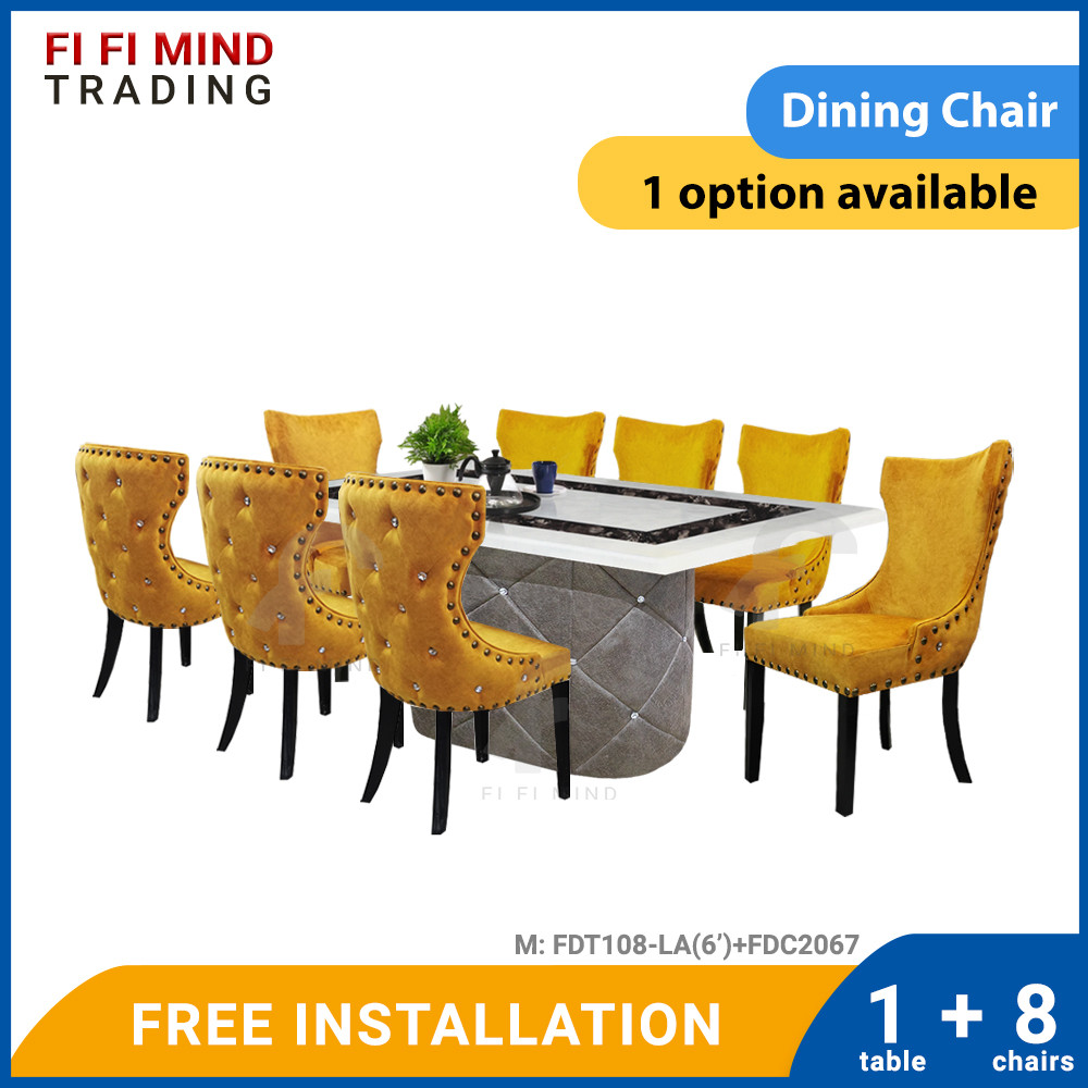 Padmary Marble Dining Set - Image 2