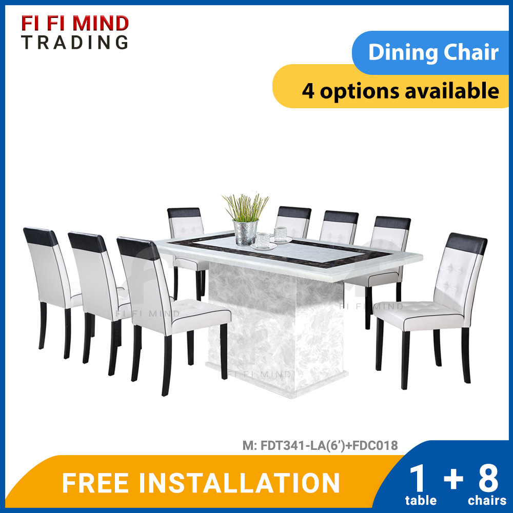 Marika Marble Dining Set - Image 2