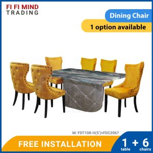 Yoley Marble Dining Set