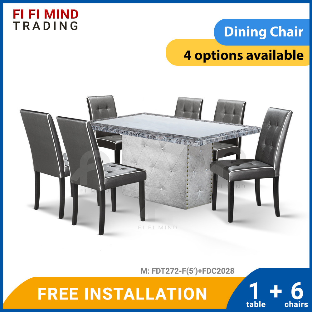 Fedro Marble Dining Set