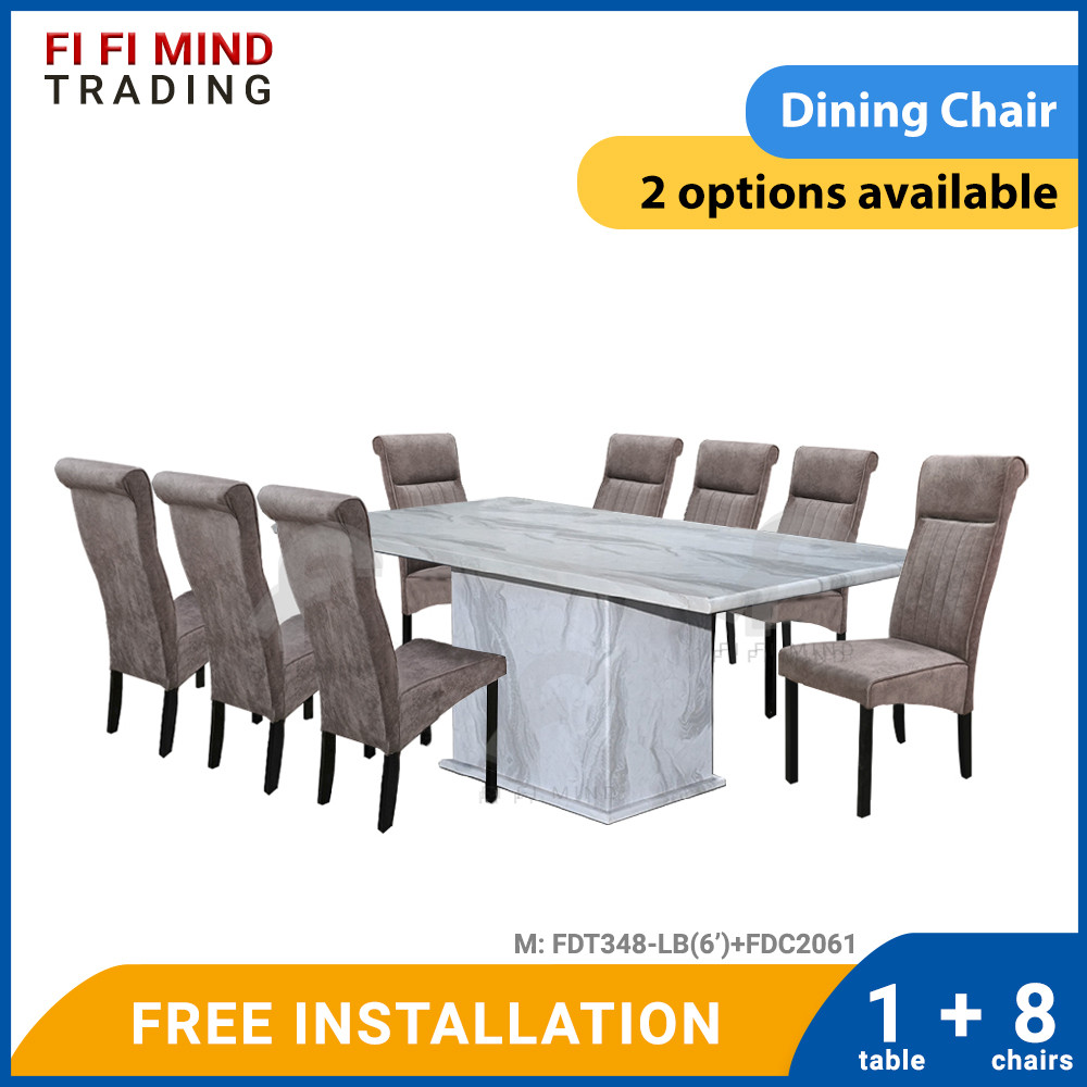Marfy Marble Dining Set - Image 2