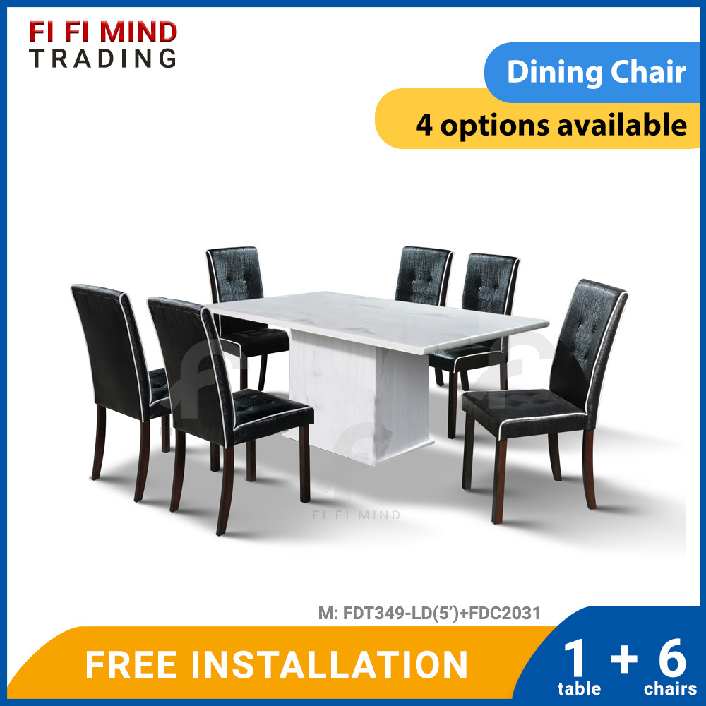 Yareni Marble Dining Set