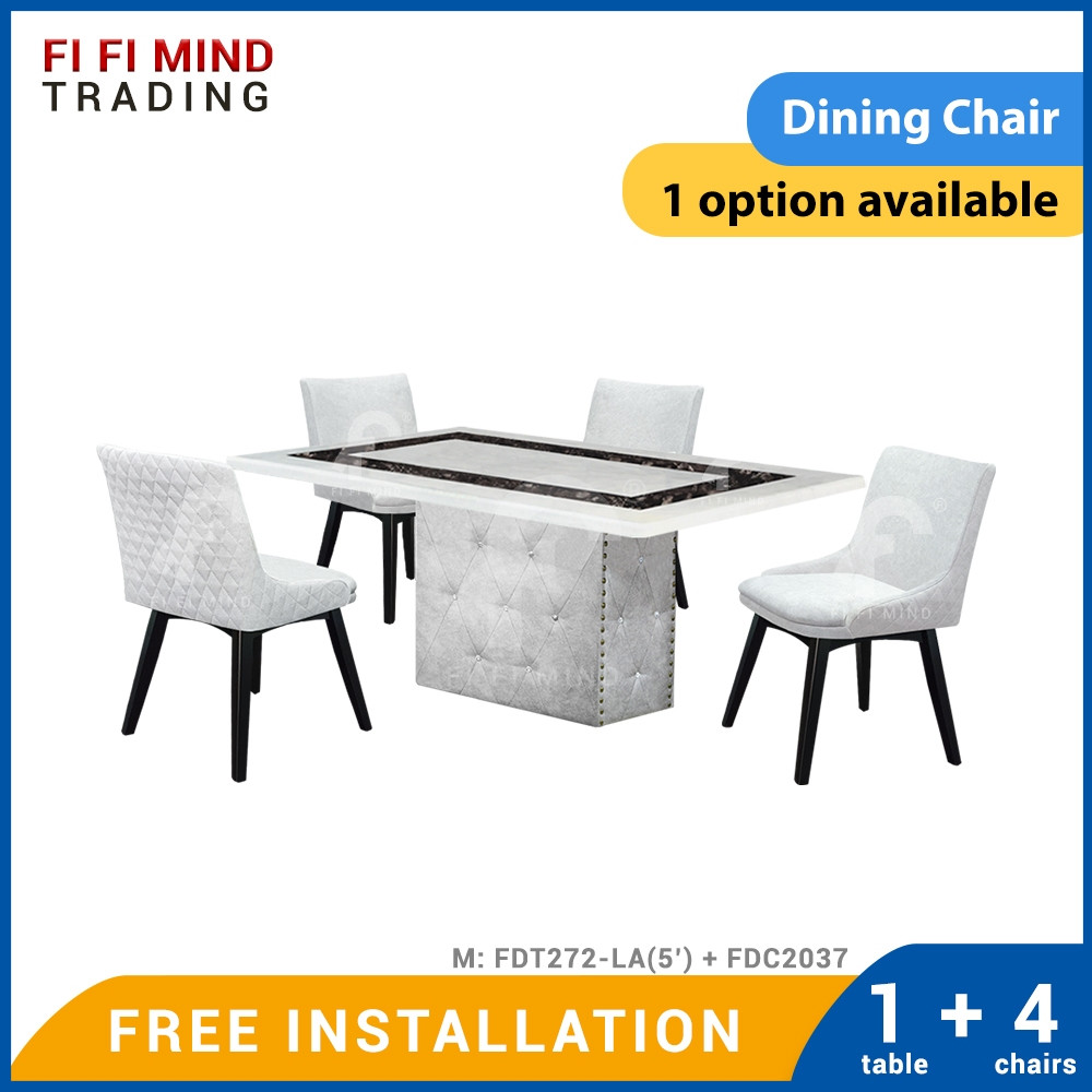 Malwina Marble Dining Set