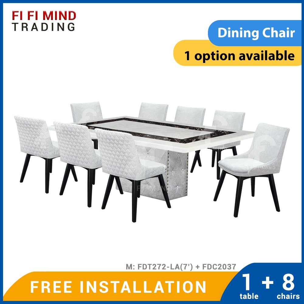 Malwina Marble Dining Set - Image 4