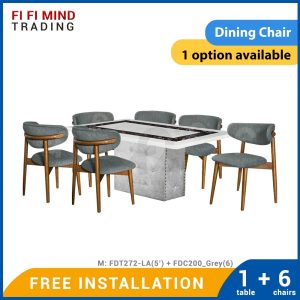 Olgica Marble Dining Set