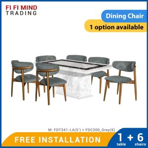 Imani Marble Dining Set