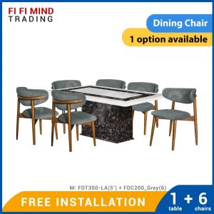 Alinur Marble Dining Set