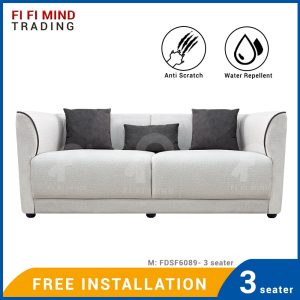 Curva 2+3 Seater Pet Friendly Fabric Sofa
