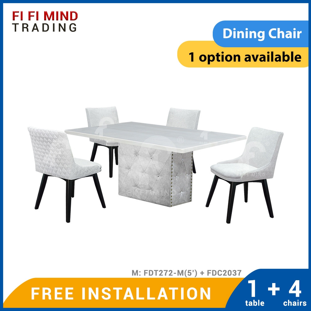 Kalpana Marble Dining Set - Image 2